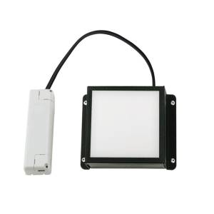 Встраиваемый светильник Uniel Мини Домино ULP-0808 7W/4000К IP40 Grilyato Black