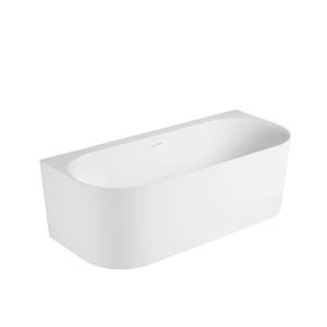 Акриловая ванна Vincea VBT-703-1800 180x80, щелевой перелив, слив белый, белая