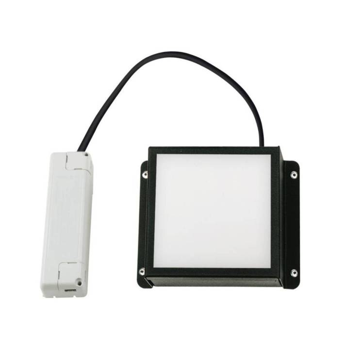 Встраиваемый светильник Uniel Мини Домино ULP-0808 7W/4000К IP40 Grilyato Black