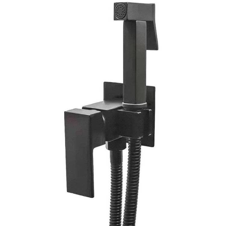 Гигиенический душ Rush Thira TR3635-99Black со смесителем, с внутренней частью