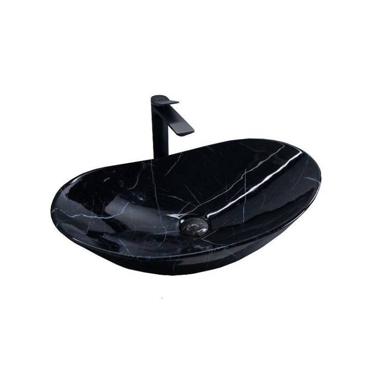 Раковина Gid Lago 54467 Bs9811 60 см, под камень, глянцевая