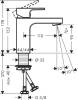 Смеситель для раковины Hansgrohe Vernis Shape 71569000 хром фото 3
