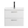 Тумба под раковину BelBagno DUE-500-2C-SO-BL-P Bianco Lucido, 50.6x50x42.3