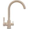 Смеситель для кухни Polygran Элара Дуо 627697 песочный