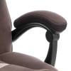 Кресло компьютерное Tetchair Arena metalBL 25027 коричневый, бежевый, велюр фото 11