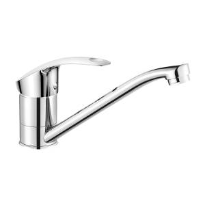 Смеситель для кухни Decoroom DR71 DR71018 одноручный с поворотным изливом Хром