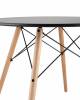 Стол обеденный Stool Group Eames DSW CHAD BLACK круглый черный 80x72 D=80 фото 3