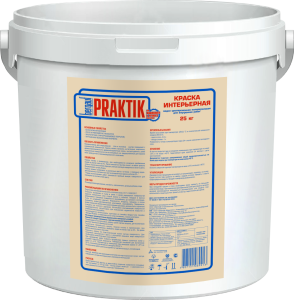 Краска интерьерная Bergauf Praktik U 25 кг