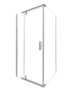 Душевой уголок Olive'S Viar VR-100CS-SW-C профиль хром, стекло прозрачное, 100x100x195