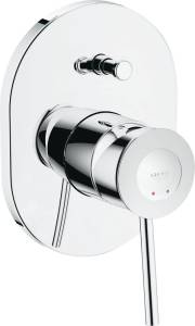 Смеситель для ванны с душем Grohe BauClassic 29047000 С ВНУТРЕННЕЙ ЧАСТЬЮ