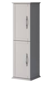 Шкаф-пенал Cezares Tiffany 55335 Bianco Opaco, 34x32x114