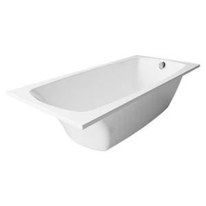 Ванна из искусственного камня Belux Виктория ВВИ-1800 с подставкой, белая глянцевая