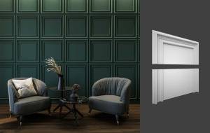 Гипсовая панель Deco Line Modern F-01 60x3.8x30