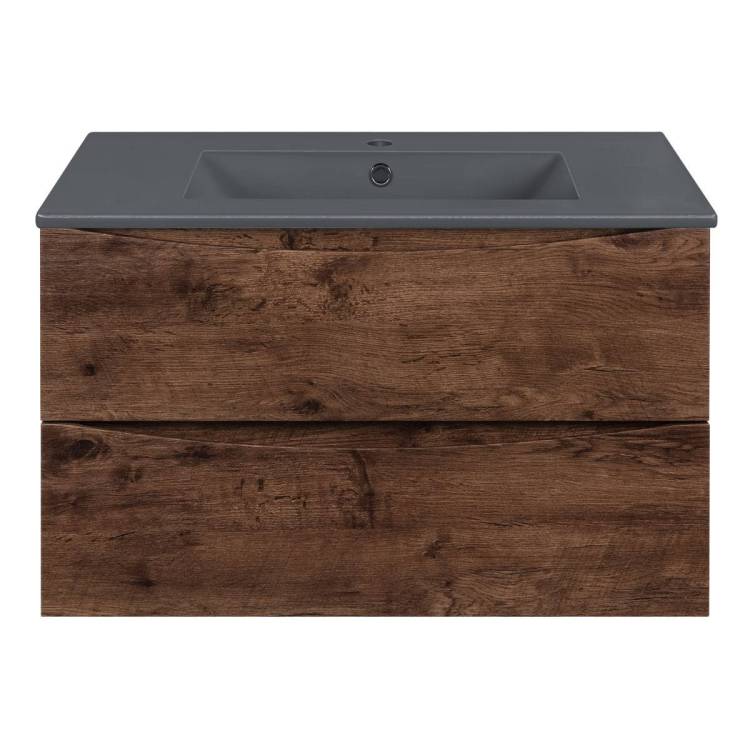 Тумба под раковину Vincea Mia 750 VMC-2MC750RW подвесная, R.Wood