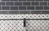 Вставка Adex Studio ADST4062 Taco Relieve Flor №2 Silver Sands 3x3 фото 13