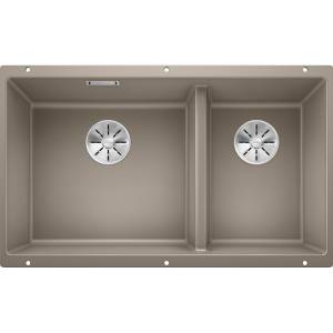 Мойка кухонная Blanco Subline 430/270-U 523158 серый бежевый