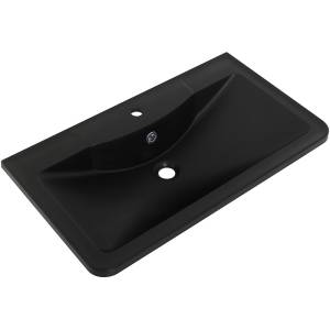 Раковина Belbagno BB1000/455-LV-ART-ALR-NERO 100x45.5x14.5 черная