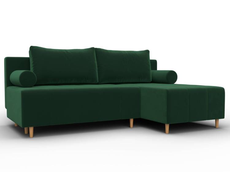 Диван угловой Лига Диванов Лига-102 134791 Зеленый