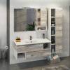 Тумба с раковиной Comforty Турин-120М 00-00013939 дуб бежевый фото 9