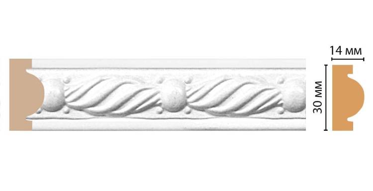 Молдинг DECOMASTER 157-16 240x3x1.4