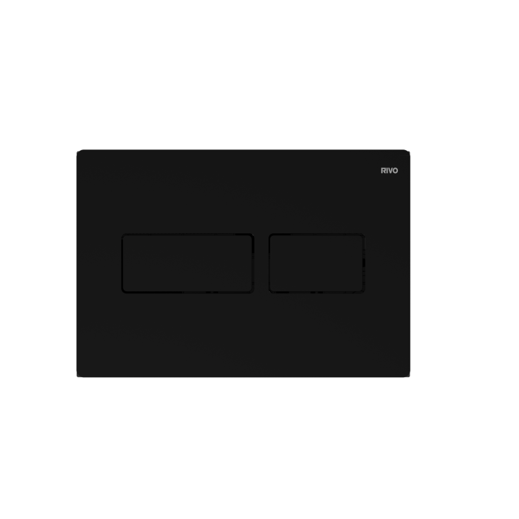 Кнопка смыва Rivo Touch lux 301005 черный матовый