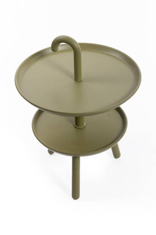Кофейный столик Bradex Home Bagus FR 0021 зелёный 42x42x56