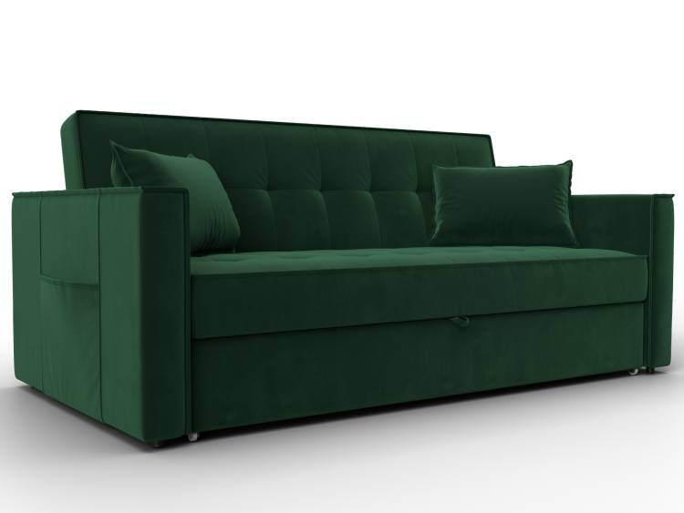 Диван прямой Лига Диванов Лига-104 (160) 134886 Зеленый