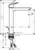 Смеситель для раковины Hansgrohe Logis Fine 240 71257000 хром фото 4