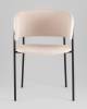 Кресло Stool Group Нэлли AV 486-L13-9005 буклированный велюр бежевый фото 3