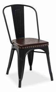 Стул Stool Group Tolix Soft LF818C MATTE BLACK 3474+PU7005 черный матовый
