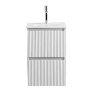 Тумба с раковиной BelBagno UNO-MINI 40 подвесная, Bianco Opaco