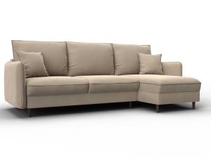 Диван угловой Лига Диванов Лига-064 134769 Бежевый