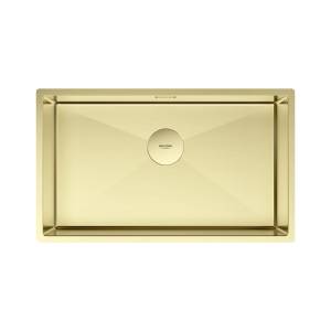 Мойка кухонная Paulmark Next 74 Uni PM217444-LG Светлое Золото, 74x44