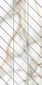 Декор Ametis by Estima Supreme 67304 FalseMosaic/SM03_NS/30x60x10/Corner/Left Фальшмозаика Corner неполированный левый 30x60x1.0