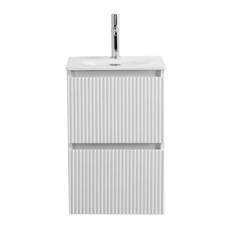 Тумба с раковиной BelBagno UNO-MINI 40 подвесная, Bianco Opaco