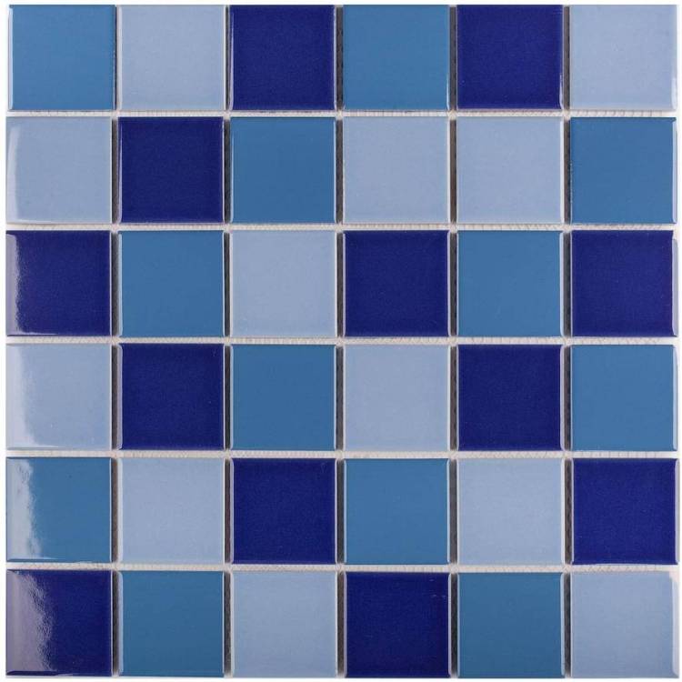 Мозаика Starmosaic Homework WB52200 Blue Mix Glossy (4.8x4.8) 30.6x30.6