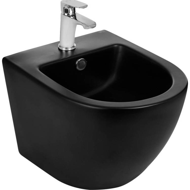 Биде подвесное Weltwasser Merzbach 10000003715 WW 005 MT-BL черное матовое