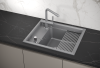 Мойка кухонная Granula Kitchen Space KS-6004 алюминиум фото 3
