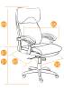Кресло компьютерное Tetchair Chief 16161 бежевый, бронза фото 19