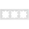 Рамка 3-постовая IEK Brite BR-M32-K91 арктический белый фото 4