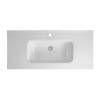 Раковина Aquatek AQ4100-00 белая, 101x46.5 фото 3