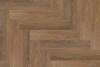 SPC Ламинат FLoorFactor Herringbone 5/34 4V HB.15 Tobacco Braun Oak 675x135 фото 2