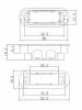 Магнитная сантехническая защелка ADDEN BAU WC-5096 MAG GRAPHITE 940002023046 бесшумная фото 3