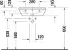 Раковина Duravit D-Neo 2366550000 фото 7