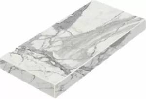 Ступень Italon Шарм Эво 620070001170 Статуарио угловая левая 33x120