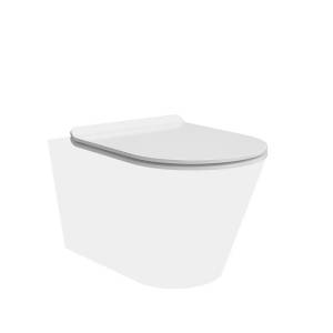 Крышка-сиденье Kerama Marazzi Plaza Modern KMDP.seat.00/WHT