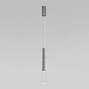 Подвесной светодиодный светильник Eurosvet Swan 50253/1 LED графит
