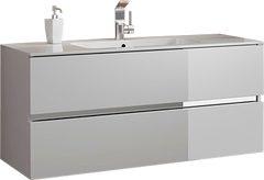 Тумба для комплекта Sanvit Кубэ-2 90 белый глянец