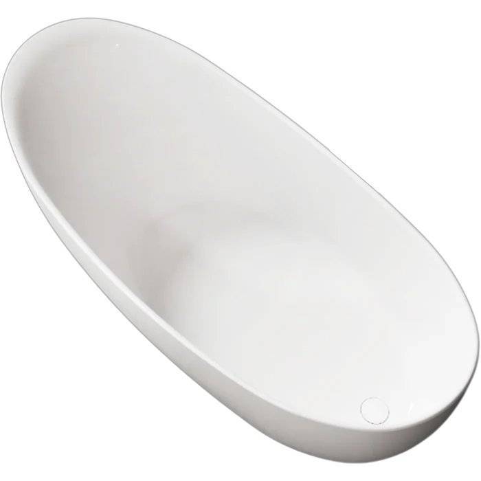 Ванна из искусственного камня Vincea VBT-6S03MW 170x80 белая матовая