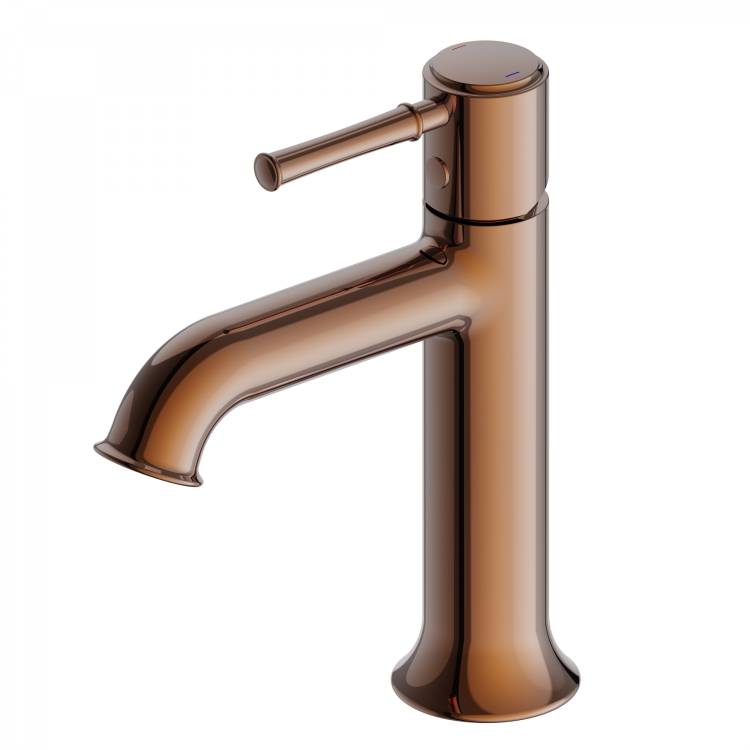 Смеситель для раковины Wonzon & Woghand Tor WW-88018073-RG розовое золото